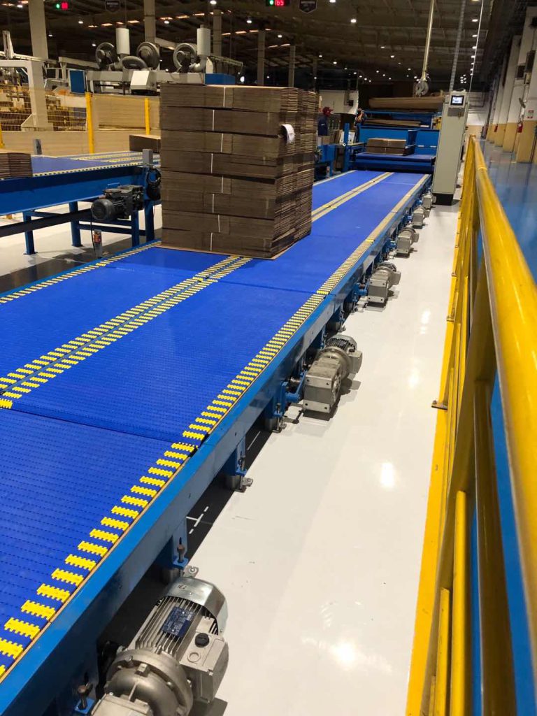 Corrugated Paper Conveyor Application 4