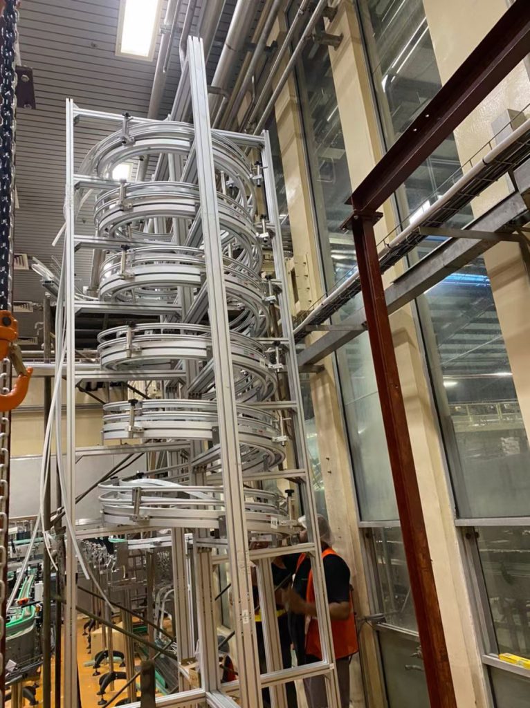 Flexible Chain Conveyor Application