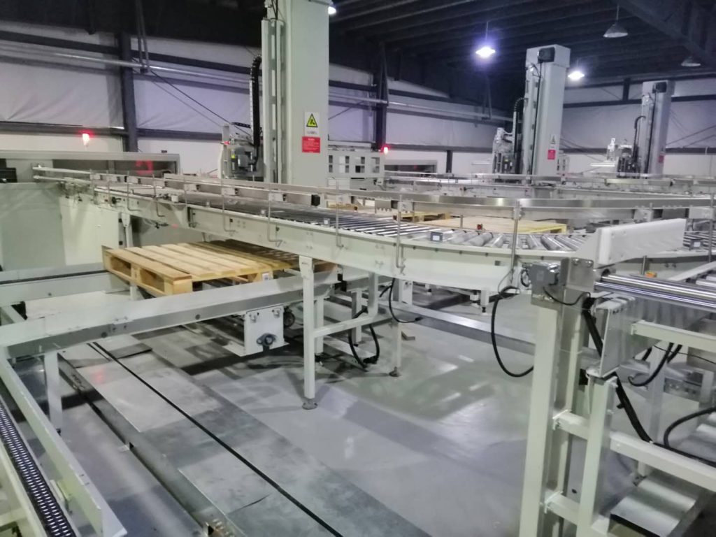 Logistics Sorting Roller Conveyor Site 4