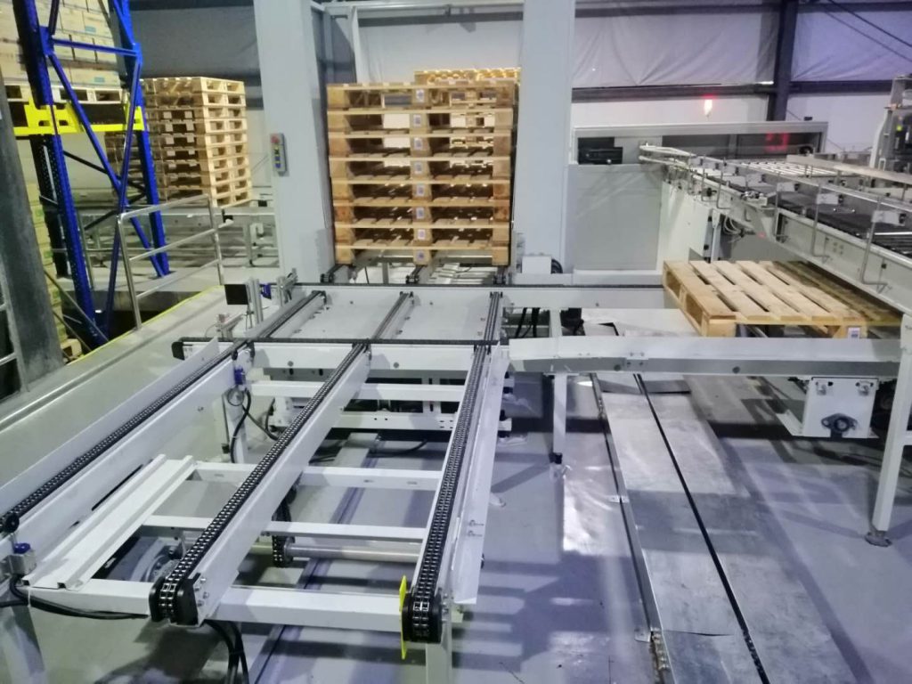 Logistics Sorting Roller Conveyor Site 5