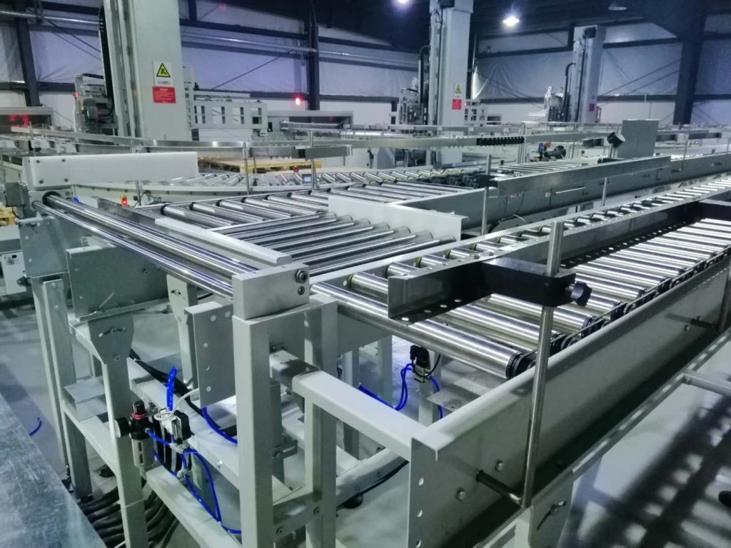 Logistics Sorting Roller Conveyor Site 7