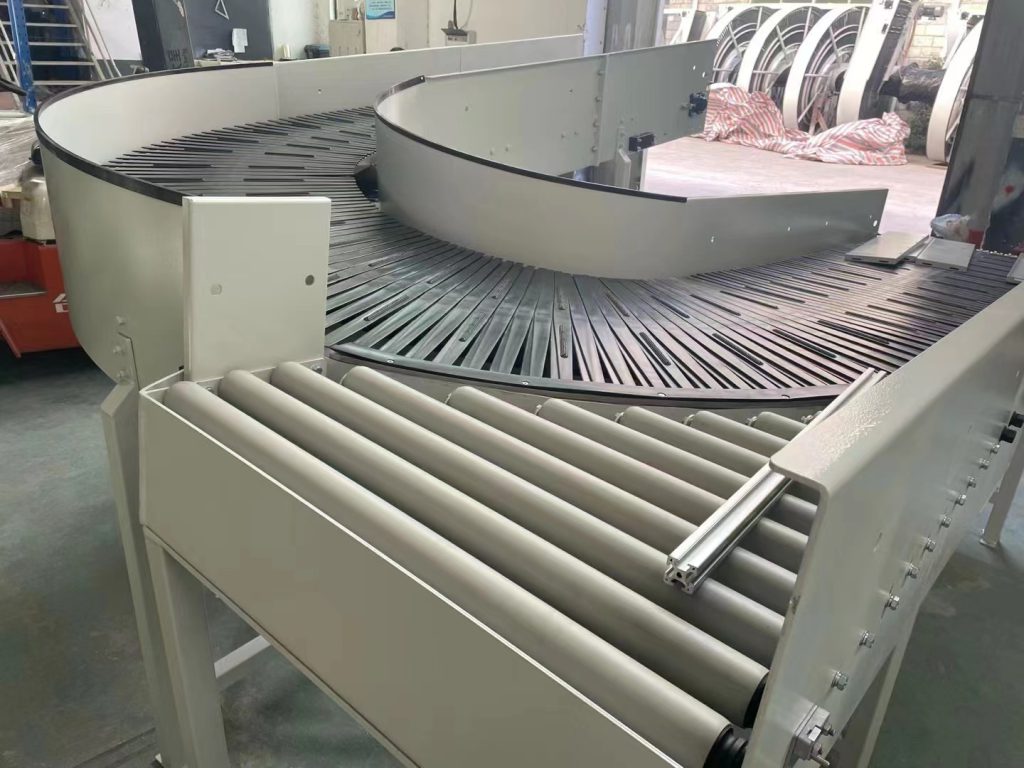Spiral Chain Conveyor Application 2