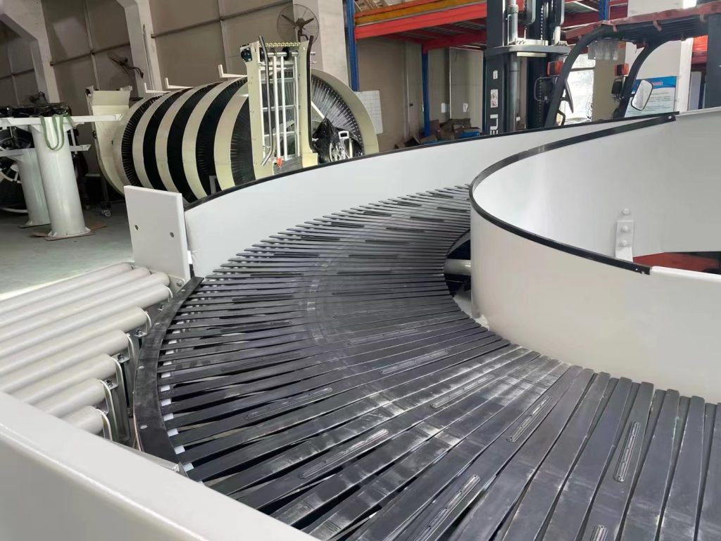 Spiral Chain Conveyor Application 3