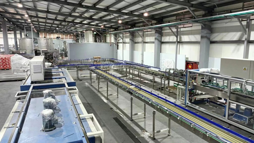 Beverage Factory Conveyor Application 5